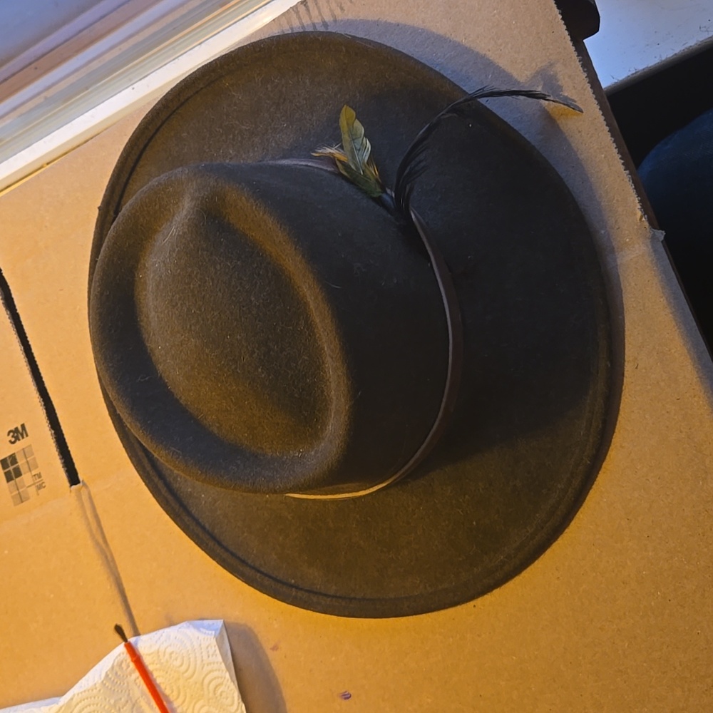 Broner small felt fedora dark brown - Picture 4 of 12